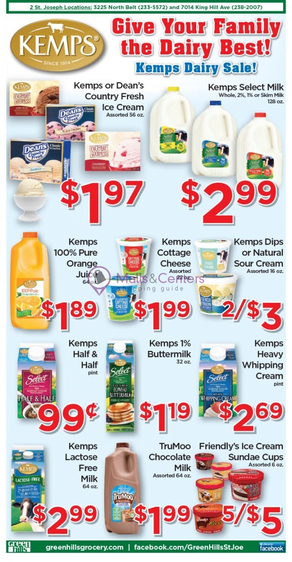 Green Hills Grocery Weekly Ad sales & flyers specials MallsCenters