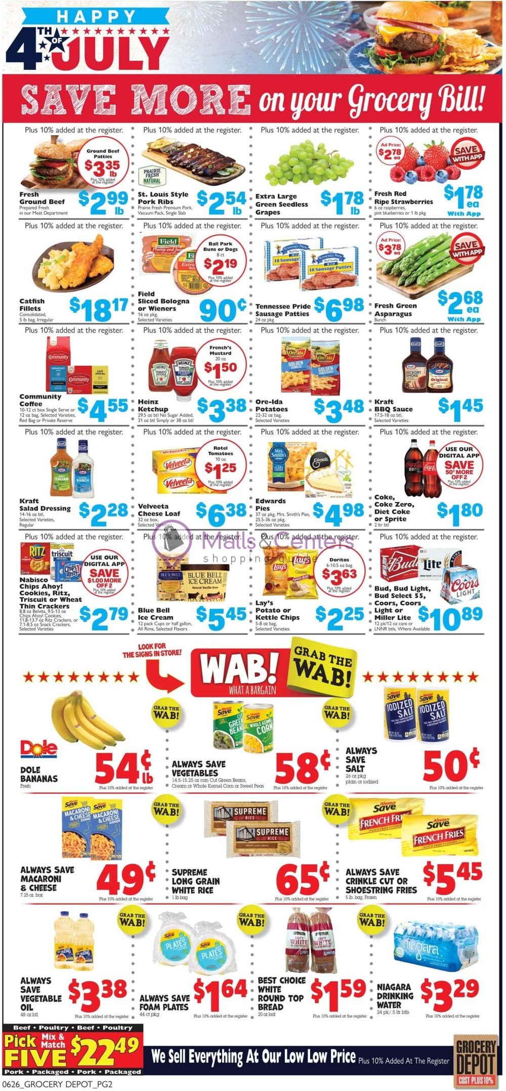 Weekly ad for Grocery Depot valid: 06/26/2024 - 07/02/2024, page 2