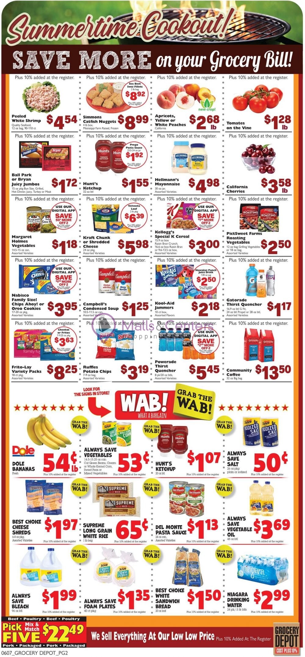 Grocery Depot Weekly ad valid from 06/07/2023 to 06/13/2023 MallsCenters