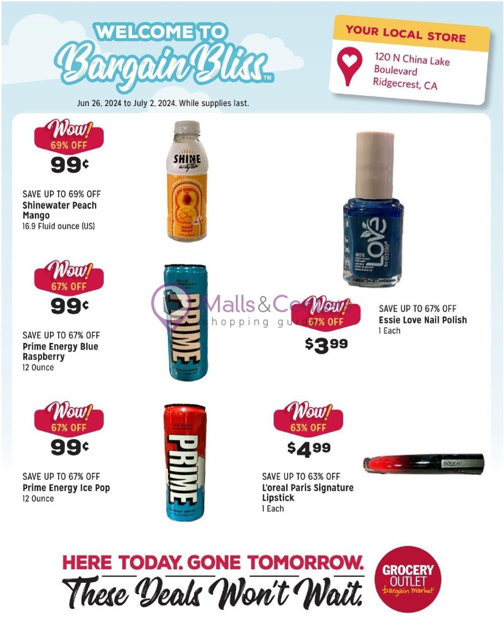 Weekly ad for Grocery Outlet valid: 06/26/2024 - 07/02/2024, page 7