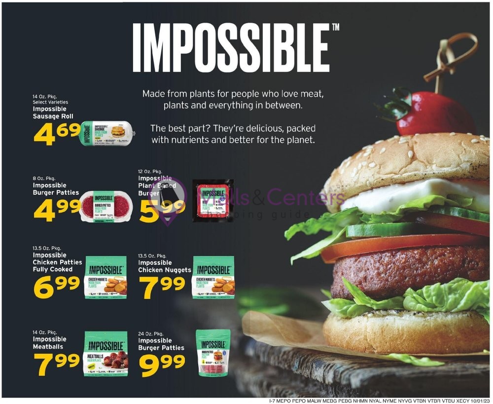 Weekly ad for Hannaford Supermarket & Pharmacy valid: 10/01/2023 - 10/07/2023, page 18