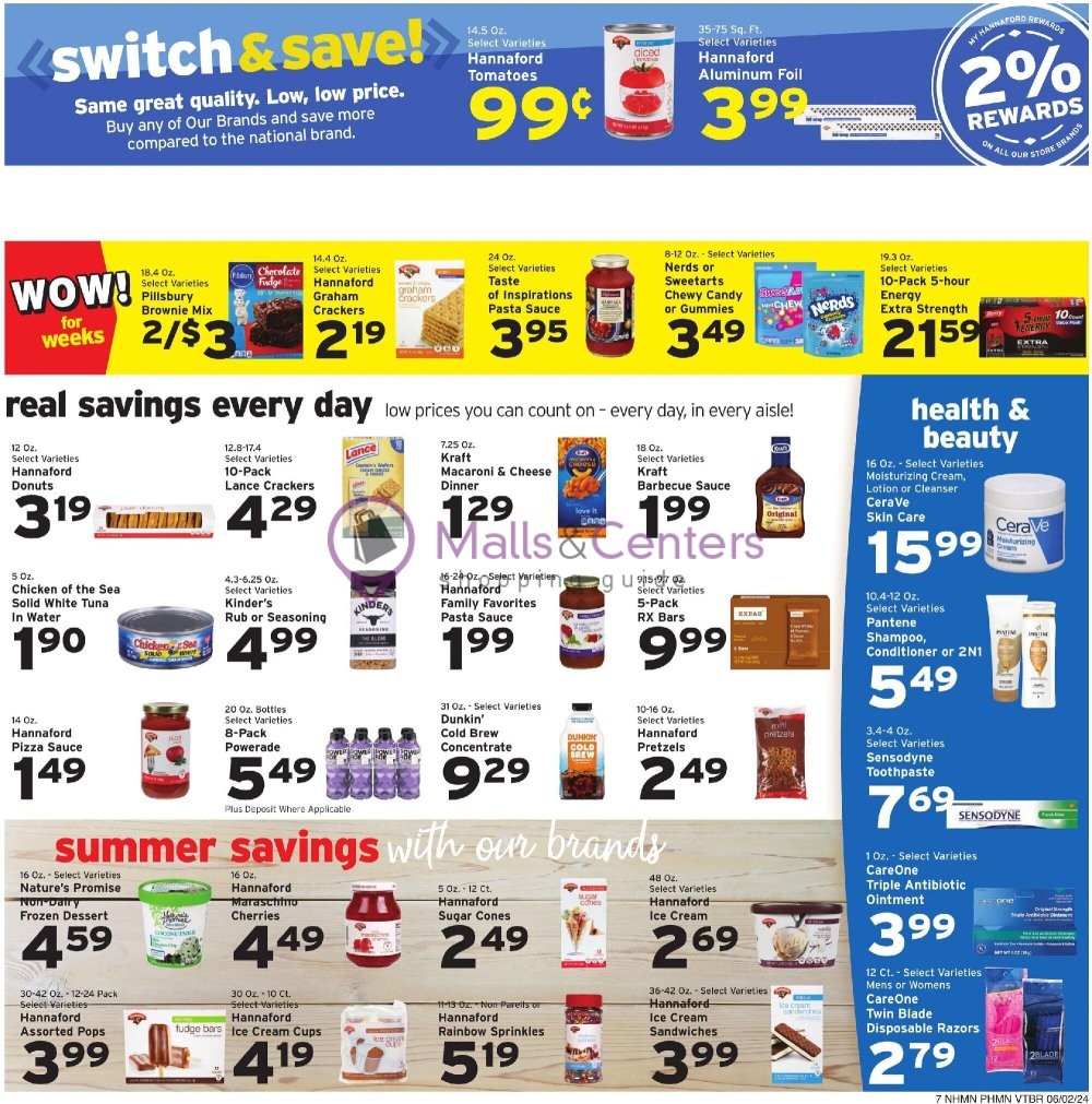 Weekly ad for Hannaford Supermarket & Pharmacy valid: 06/02/2024 - 06/08/2024, page 11