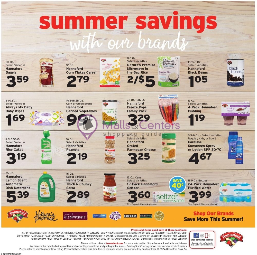 Weekly ad for Hannaford Supermarket & Pharmacy valid: 06/02/2024 - 06/08/2024, page 12