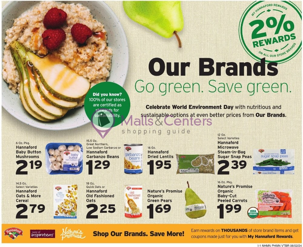 Weekly ad for Hannaford Supermarket & Pharmacy valid: 06/02/2024 - 06/08/2024, page 14