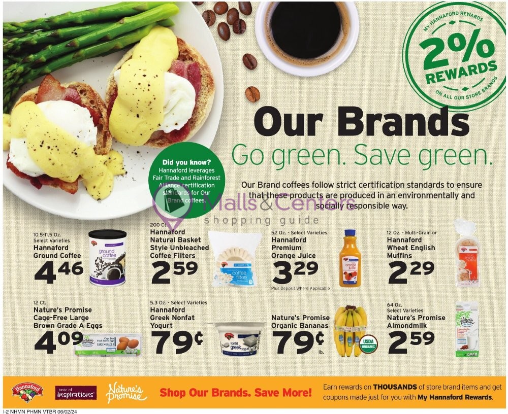Weekly ad for Hannaford Supermarket & Pharmacy valid: 06/02/2024 - 06/08/2024, page 15
