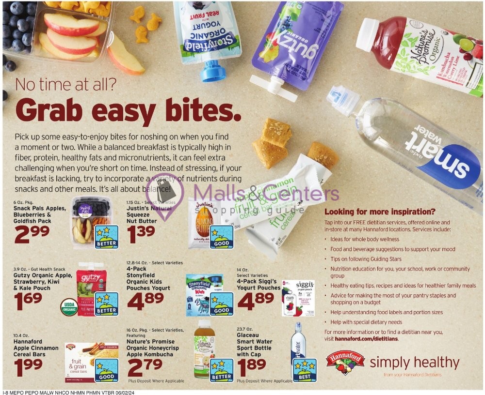 Weekly ad for Hannaford Supermarket & Pharmacy valid: 06/02/2024 - 06/08/2024, page 21