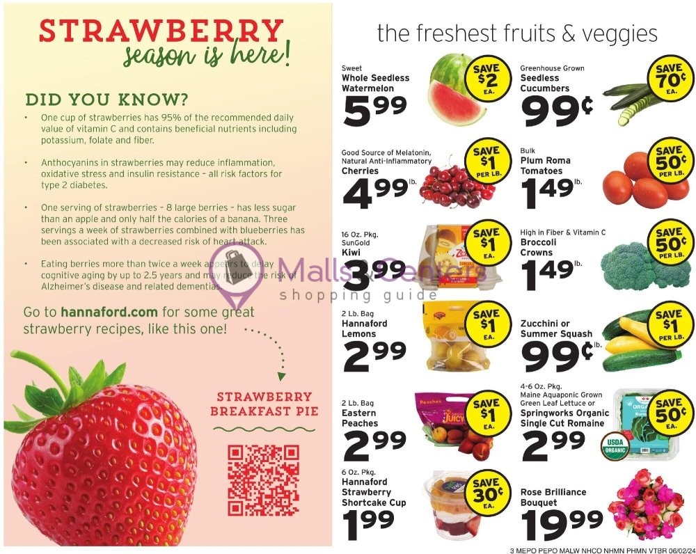 Weekly ad for Hannaford Supermarket & Pharmacy valid: 06/02/2024 - 06/08/2024, page 5