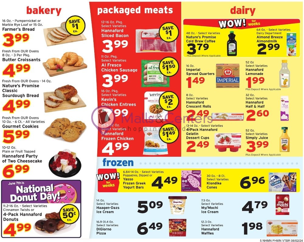 Weekly ad for Hannaford Supermarket & Pharmacy valid: 06/02/2024 - 06/08/2024, page 7