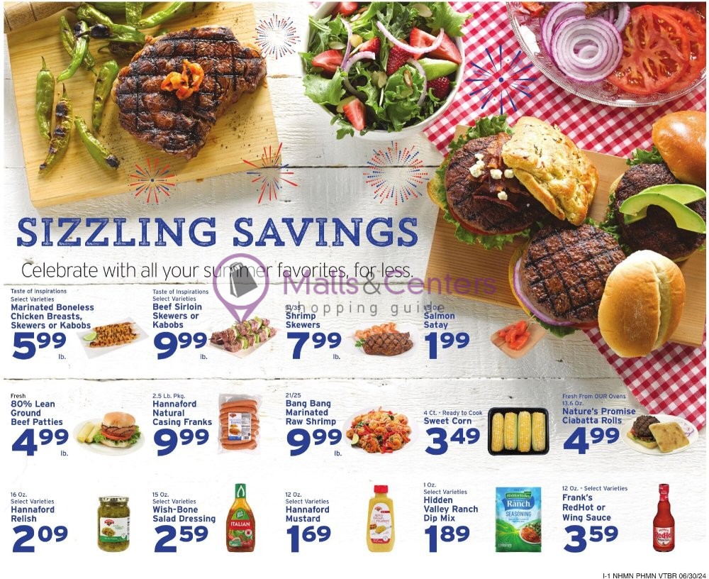 Weekly ad for Hannaford Supermarket & Pharmacy valid: 06/30/2024 - 07/06/2024, page 14