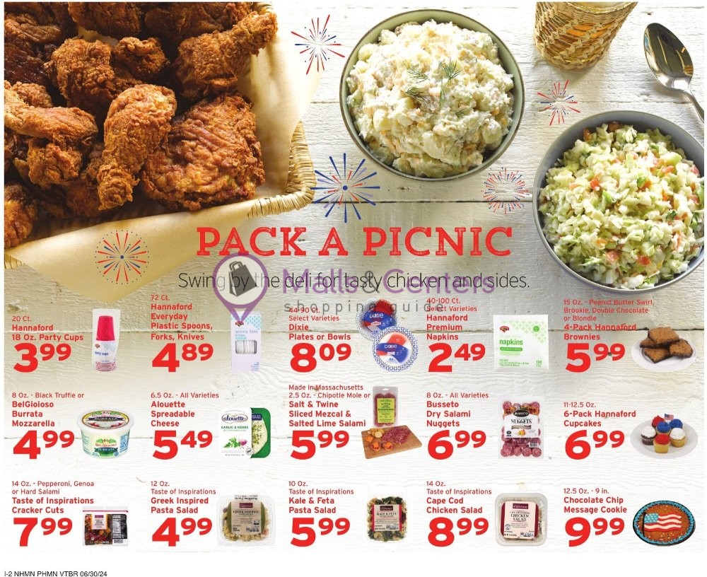 Weekly ad for Hannaford Supermarket & Pharmacy valid: 06/30/2024 - 07/06/2024, page 15