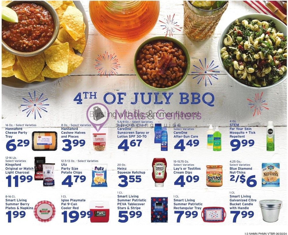 Weekly ad for Hannaford Supermarket & Pharmacy valid: 06/30/2024 - 07/06/2024, page 16