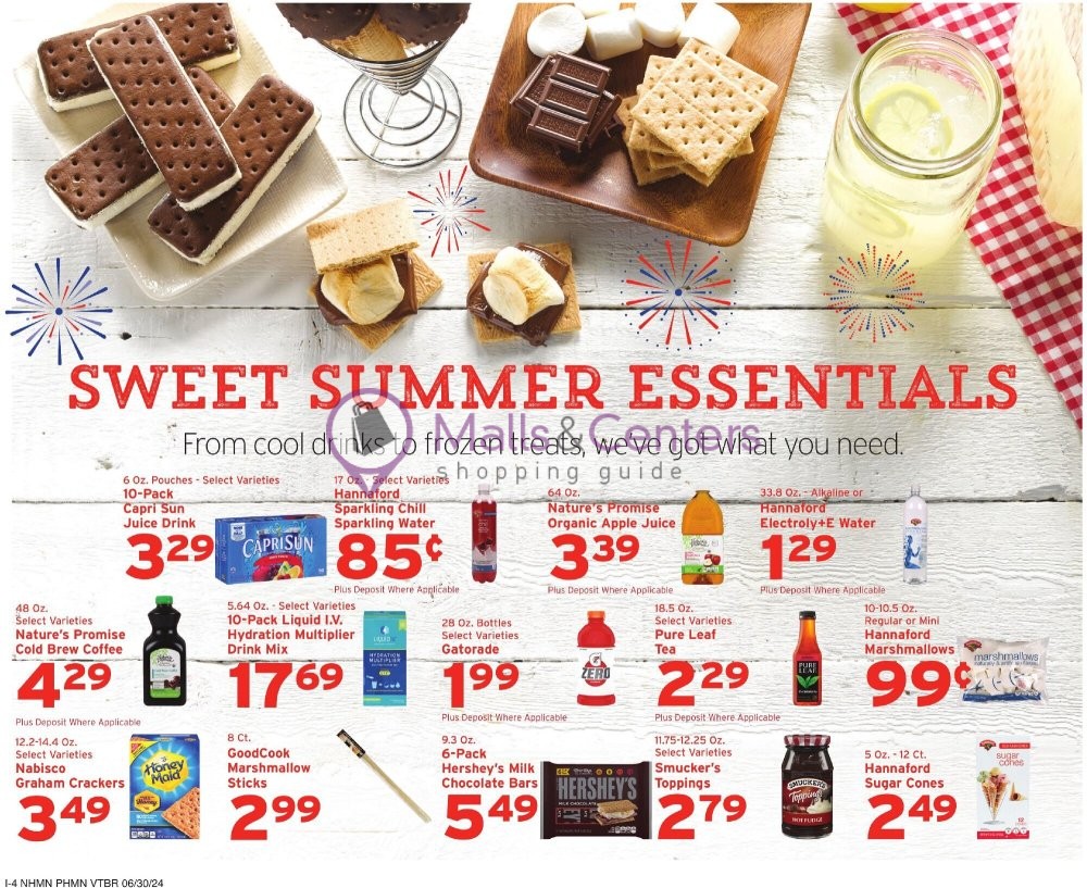 Weekly ad for Hannaford Supermarket & Pharmacy valid: 06/30/2024 - 07/06/2024, page 17
