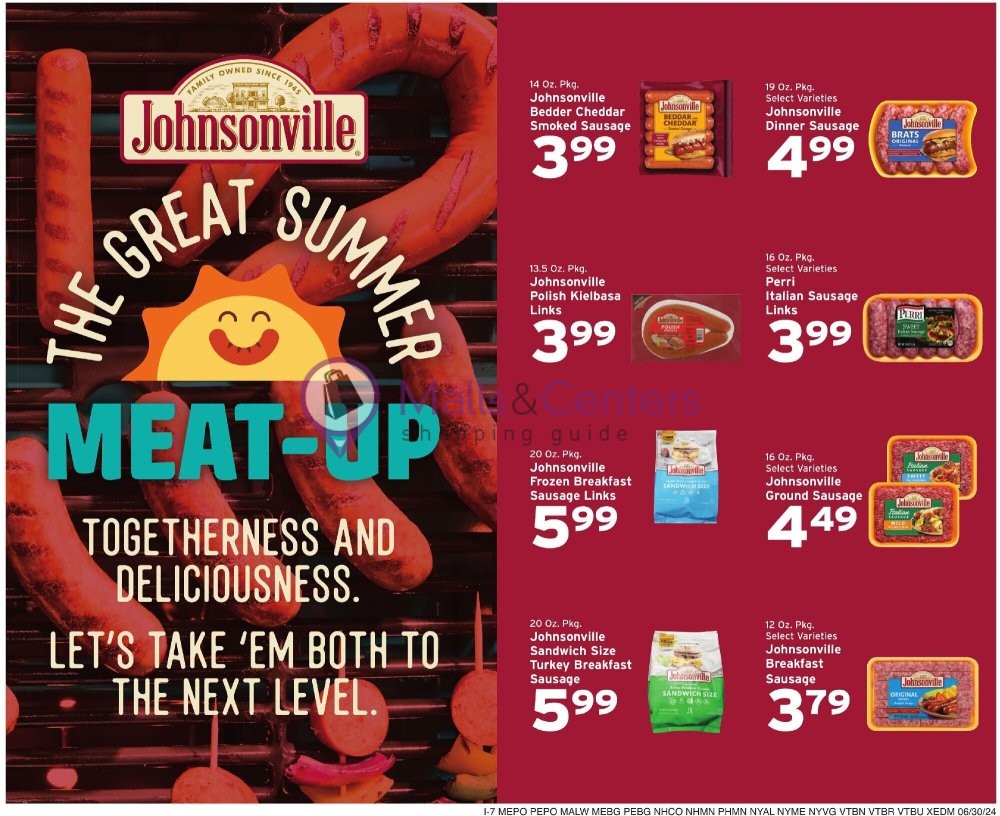 Weekly ad for Hannaford Supermarket & Pharmacy valid: 06/30/2024 - 07/06/2024, page 20