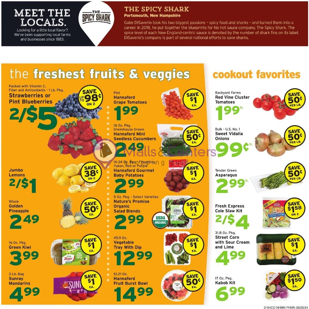 Weekly ad for Hannaford Supermarket & Pharmacy valid: 06/30/2024 - 07/06/2024, page 5