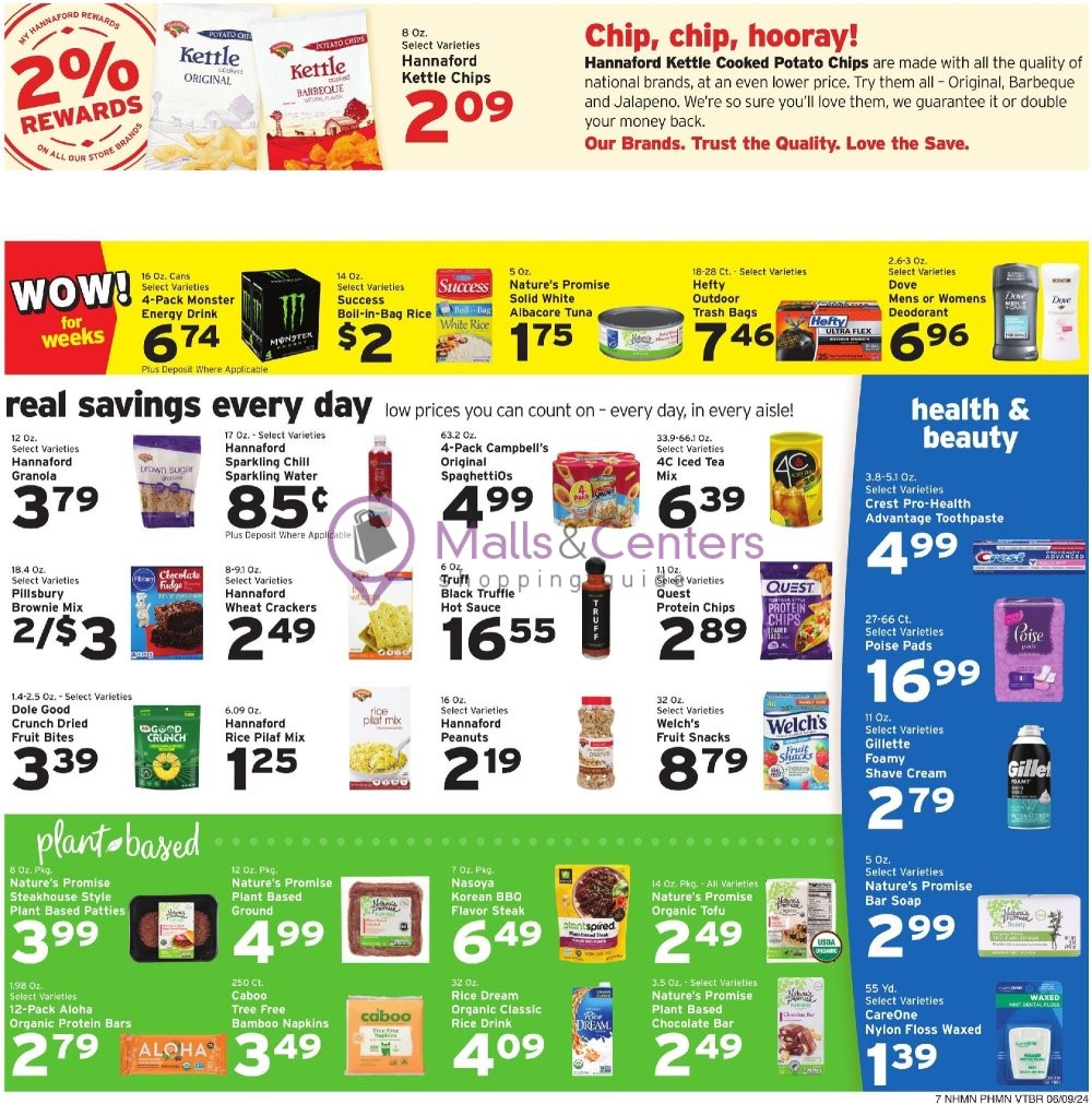 Weekly ad for Hannaford Supermarket & Pharmacy valid: 06/09/2024 - 06/15/2024, page 11