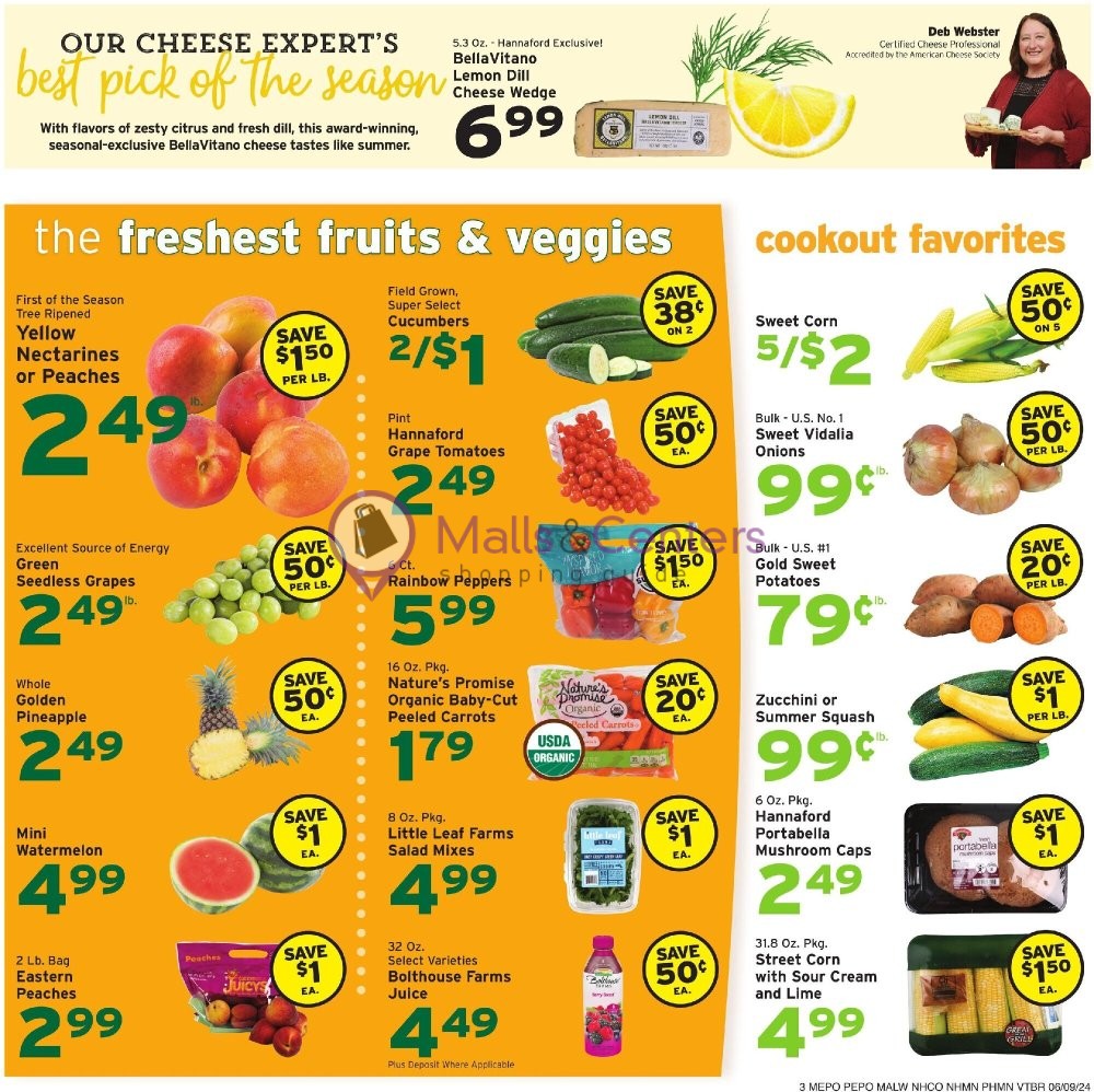 Weekly ad for Hannaford Supermarket & Pharmacy valid: 06/09/2024 - 06/15/2024, page 5