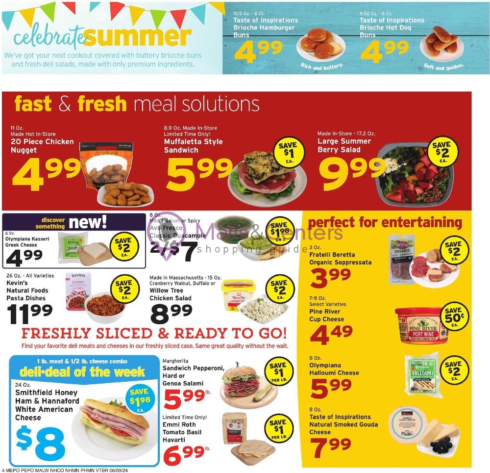 Weekly ad for Hannaford Supermarket & Pharmacy valid: 06/09/2024 - 06/15/2024, page 6