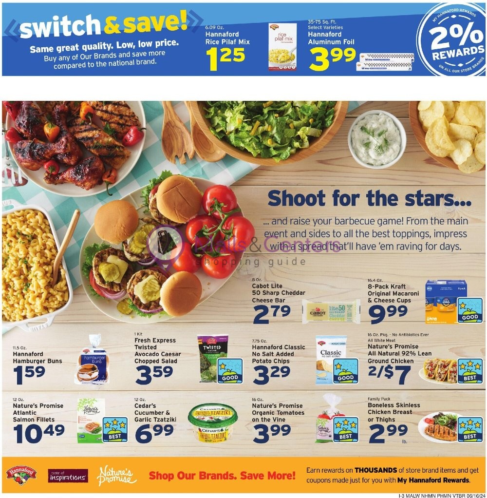 Weekly ad for Hannaford Supermarket & Pharmacy valid: 06/16/2024 - 06/22/2024, page 11