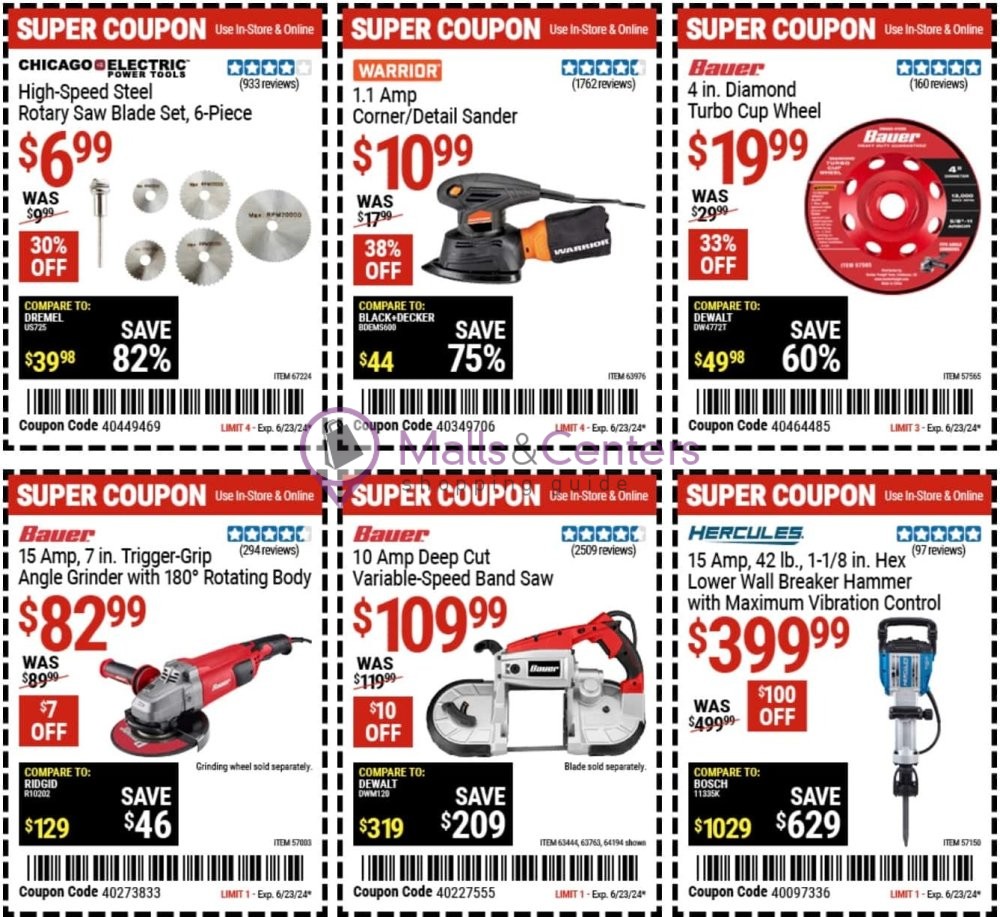 Weekly ad for Harbor Freight Tools  valid: 06/09/2024 - 06/23/2024, page 11