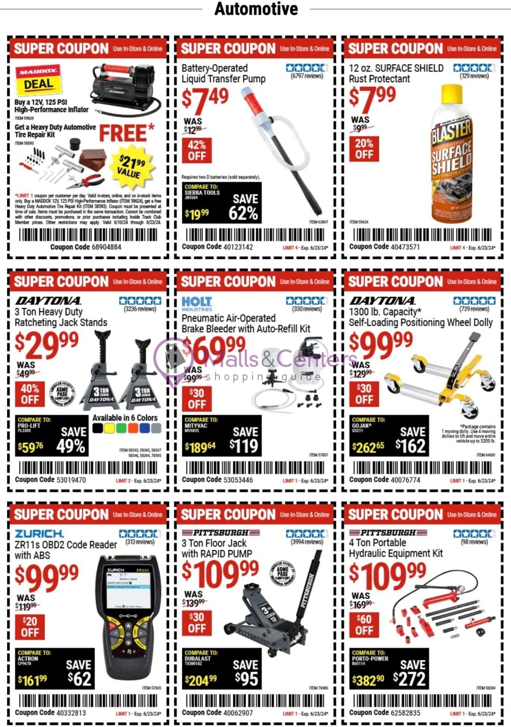 Weekly ad for Harbor Freight Tools  valid: 06/09/2024 - 06/23/2024, page 3