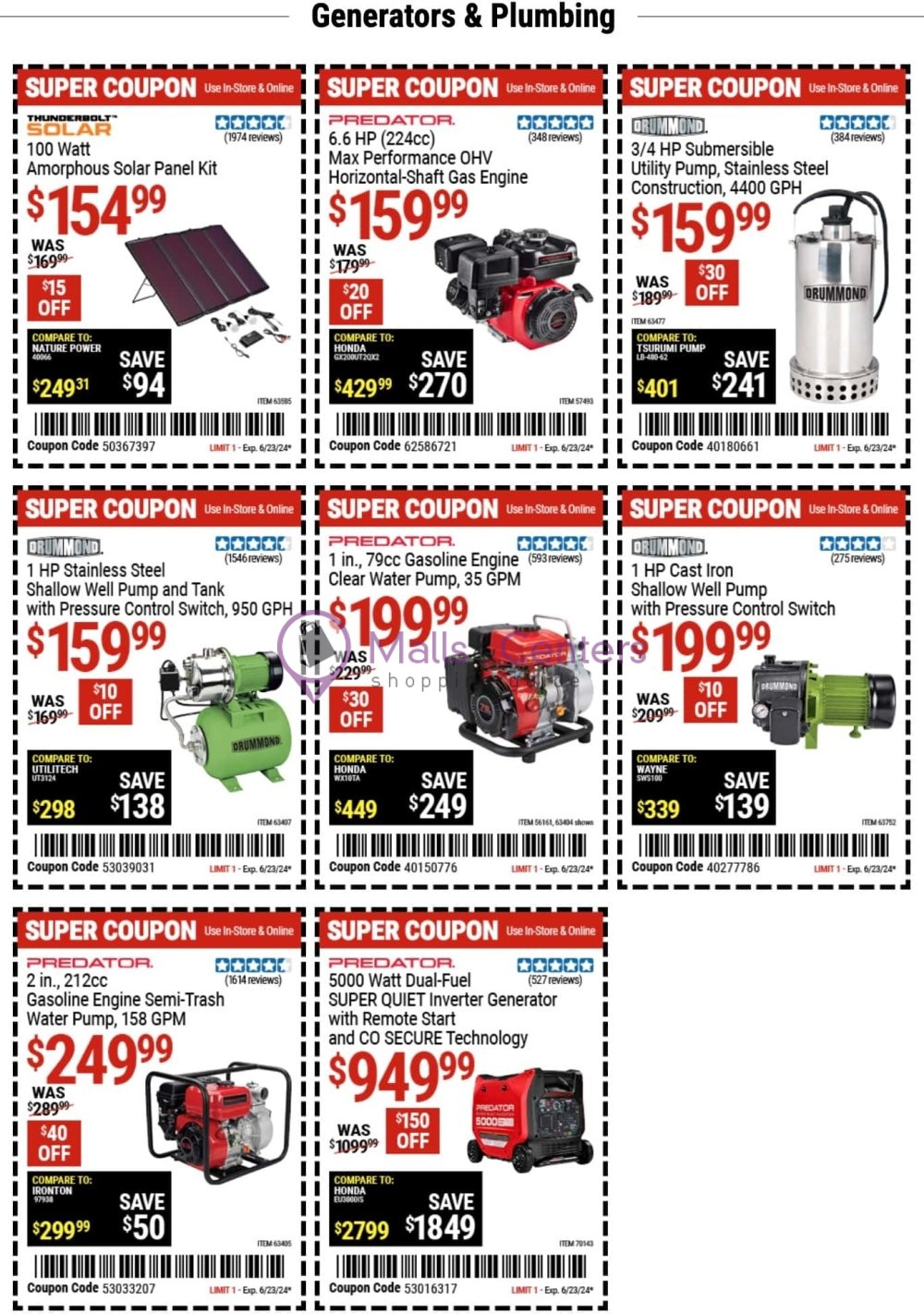 Weekly ad for Harbor Freight Tools  valid: 06/09/2024 - 06/23/2024, page 5