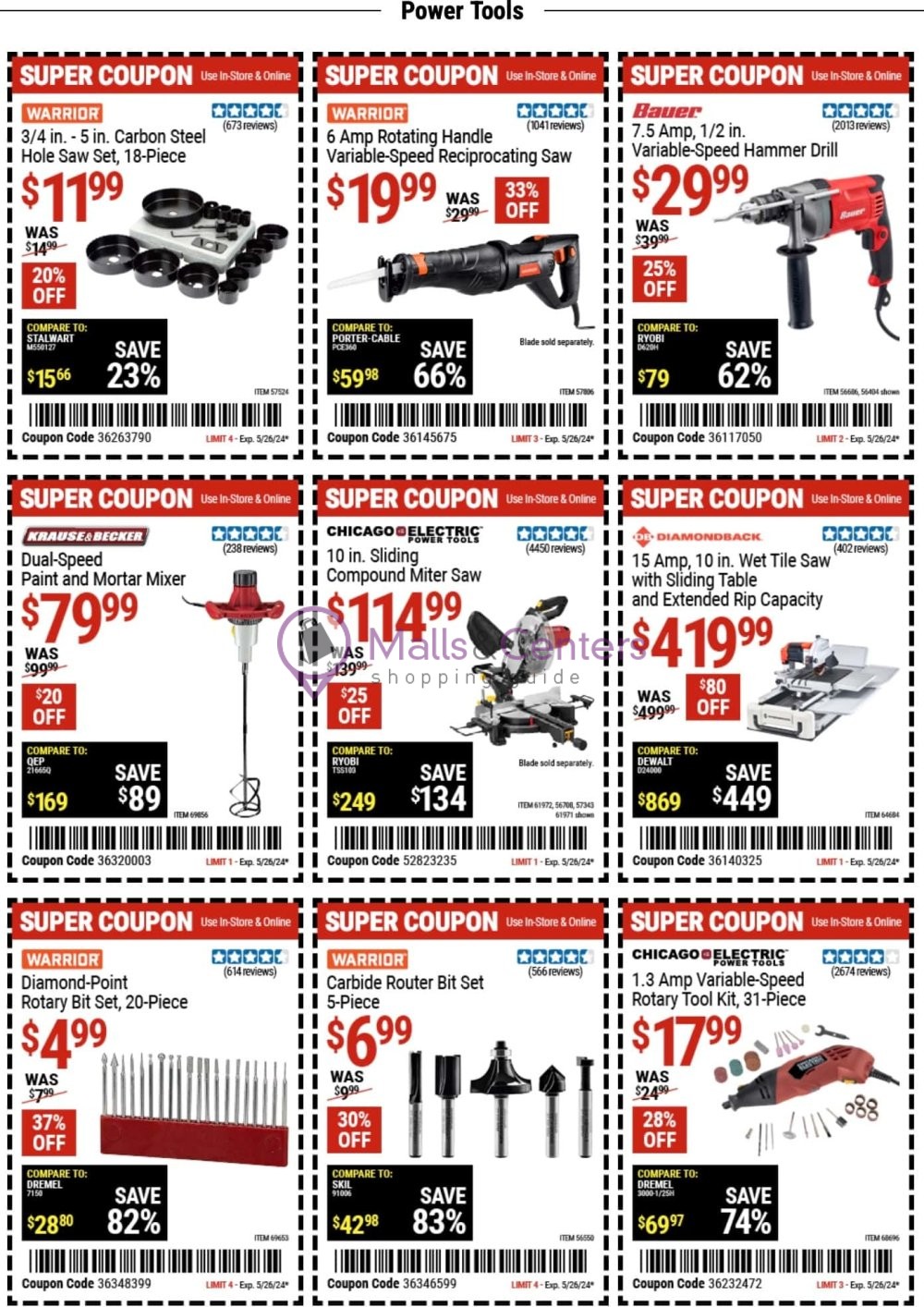 Weekly ad for Harbor Freight Tools  valid: 05/13/2024 - 05/26/2024, page 10
