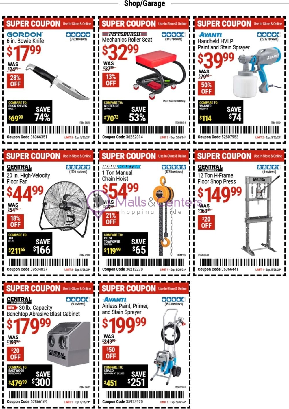 Weekly ad for Harbor Freight Tools  valid: 05/13/2024 - 05/26/2024, page 12