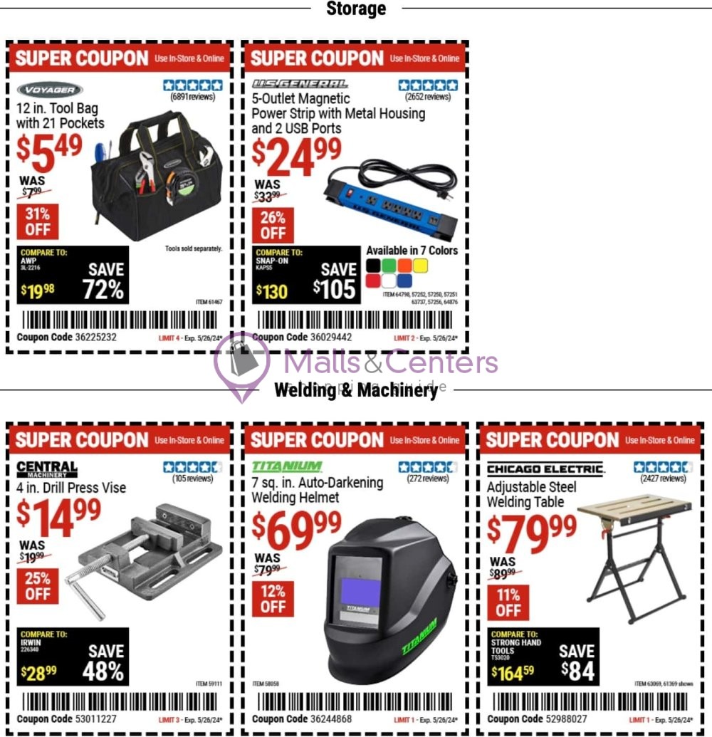 Weekly ad for Harbor Freight Tools  valid: 05/13/2024 - 05/26/2024, page 13