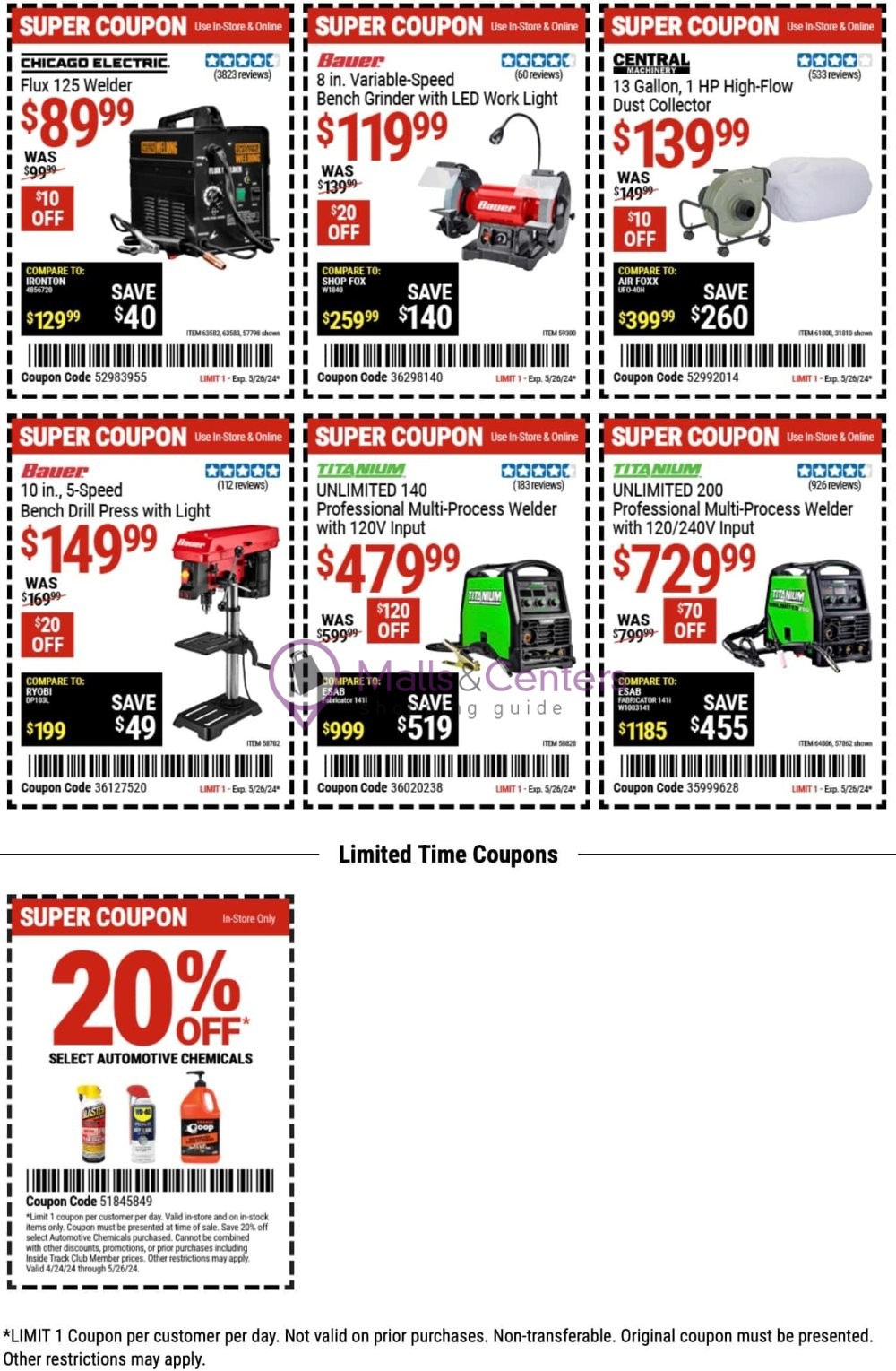 Weekly ad for Harbor Freight Tools  valid: 05/13/2024 - 05/26/2024, page 14