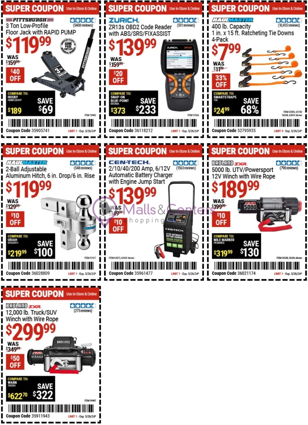 Weekly ad for Harbor Freight Tools  valid: 05/13/2024 - 05/26/2024, page 4