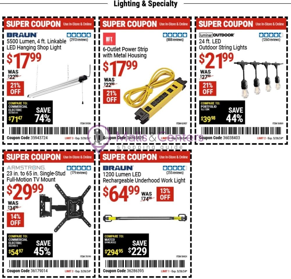 Weekly ad for Harbor Freight Tools  valid: 05/13/2024 - 05/26/2024, page 7