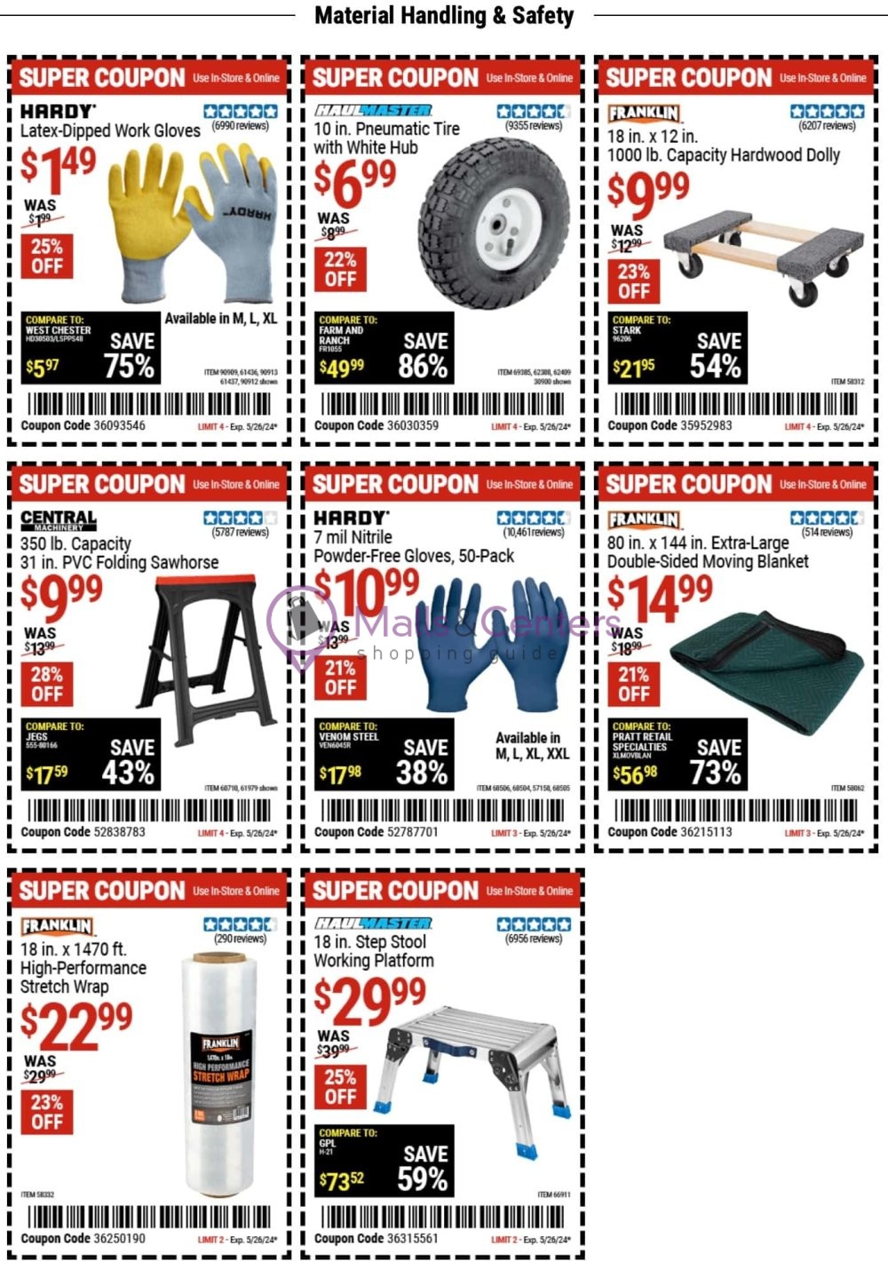 Weekly ad for Harbor Freight Tools  valid: 05/13/2024 - 05/26/2024, page 8