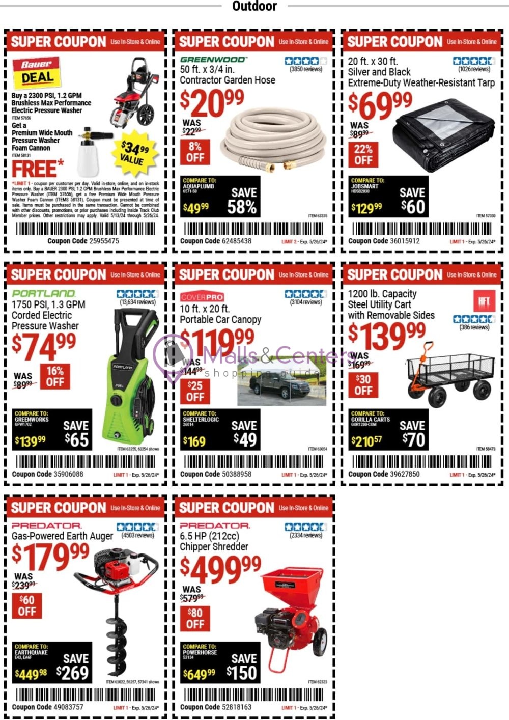 Weekly ad for Harbor Freight Tools  valid: 05/13/2024 - 05/26/2024, page 9
