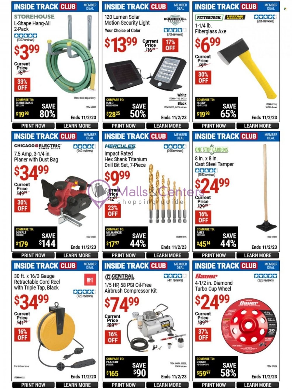 Weekly ad for Harbor Freight Tools  valid: 10/15/2023 - 11/02/2023, page 13
