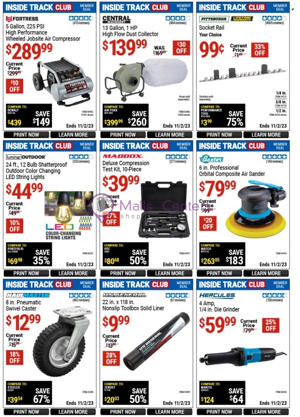 Weekly ad for Harbor Freight Tools  valid: 10/15/2023 - 11/02/2023, page 14