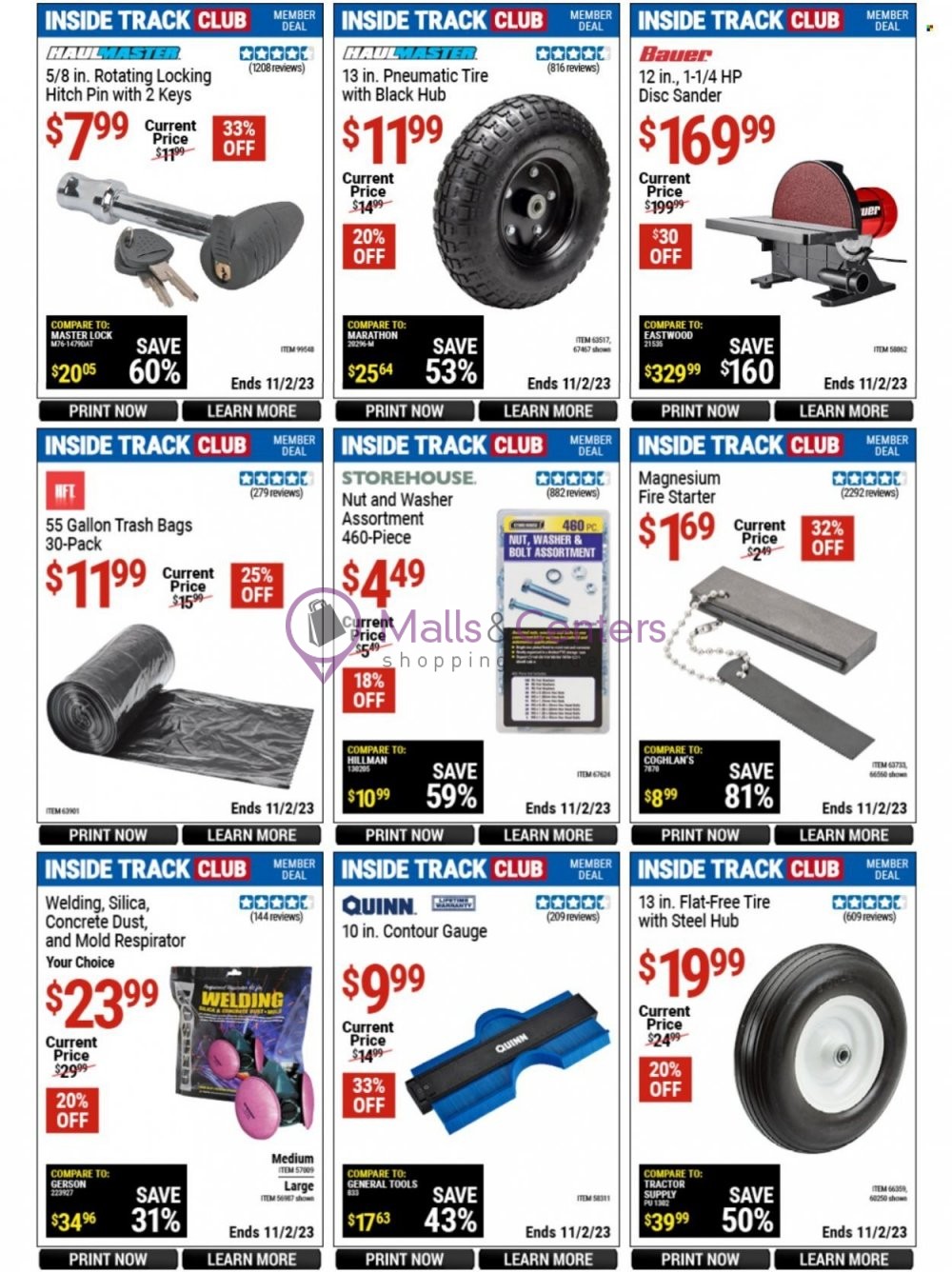 Weekly ad for Harbor Freight Tools  valid: 10/15/2023 - 11/02/2023, page 17