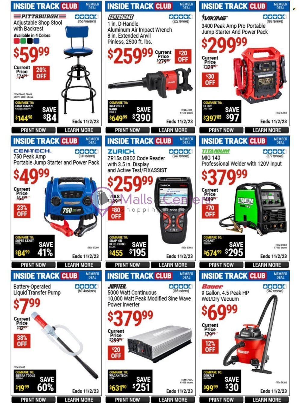 Weekly ad for Harbor Freight Tools  valid: 10/15/2023 - 11/02/2023, page 3