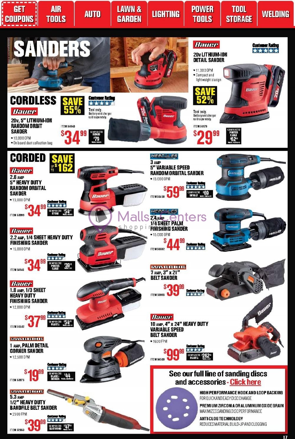Harbor Freight Tools Weekly Ad sales & flyers specials MallsCenters