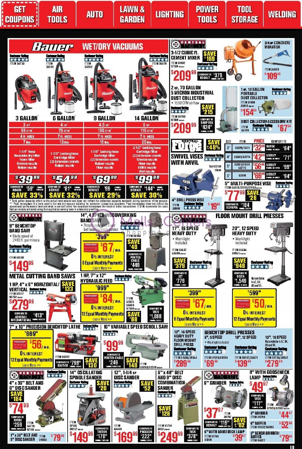 Harbor Freight Tools Weekly Ad sales & flyers specials MallsCenters