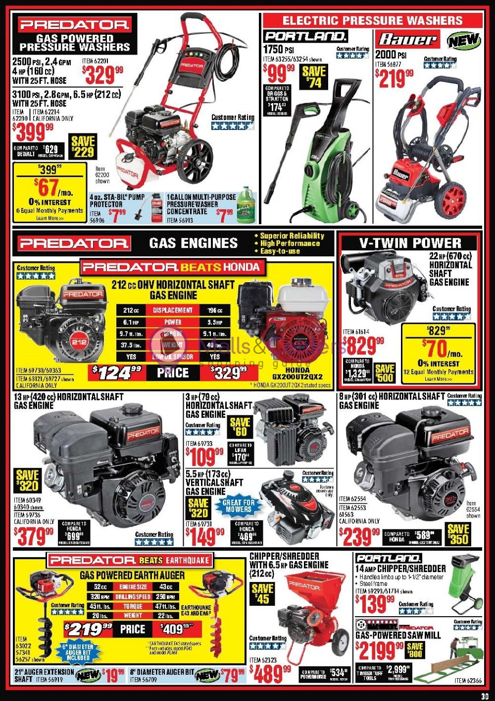 Harbor Freight Tools Weekly ad valid from 09/01/2020 to 09/30/2020