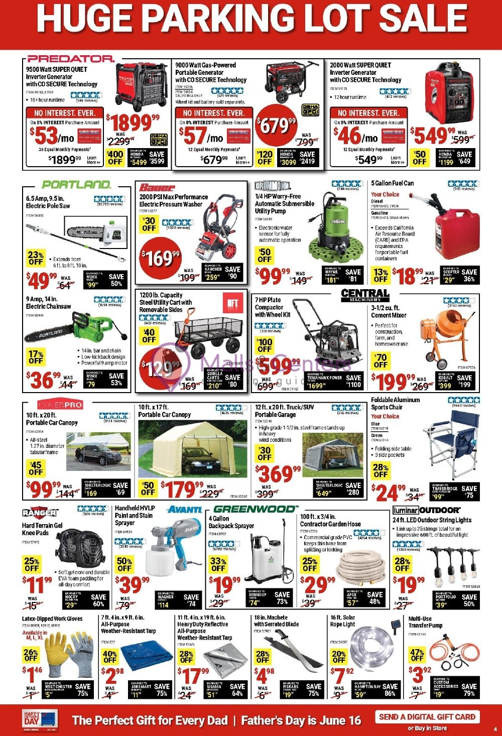 Weekly ad for Harbor Freight Tools  valid: 06/03/2024 - 06/09/2024, page 4