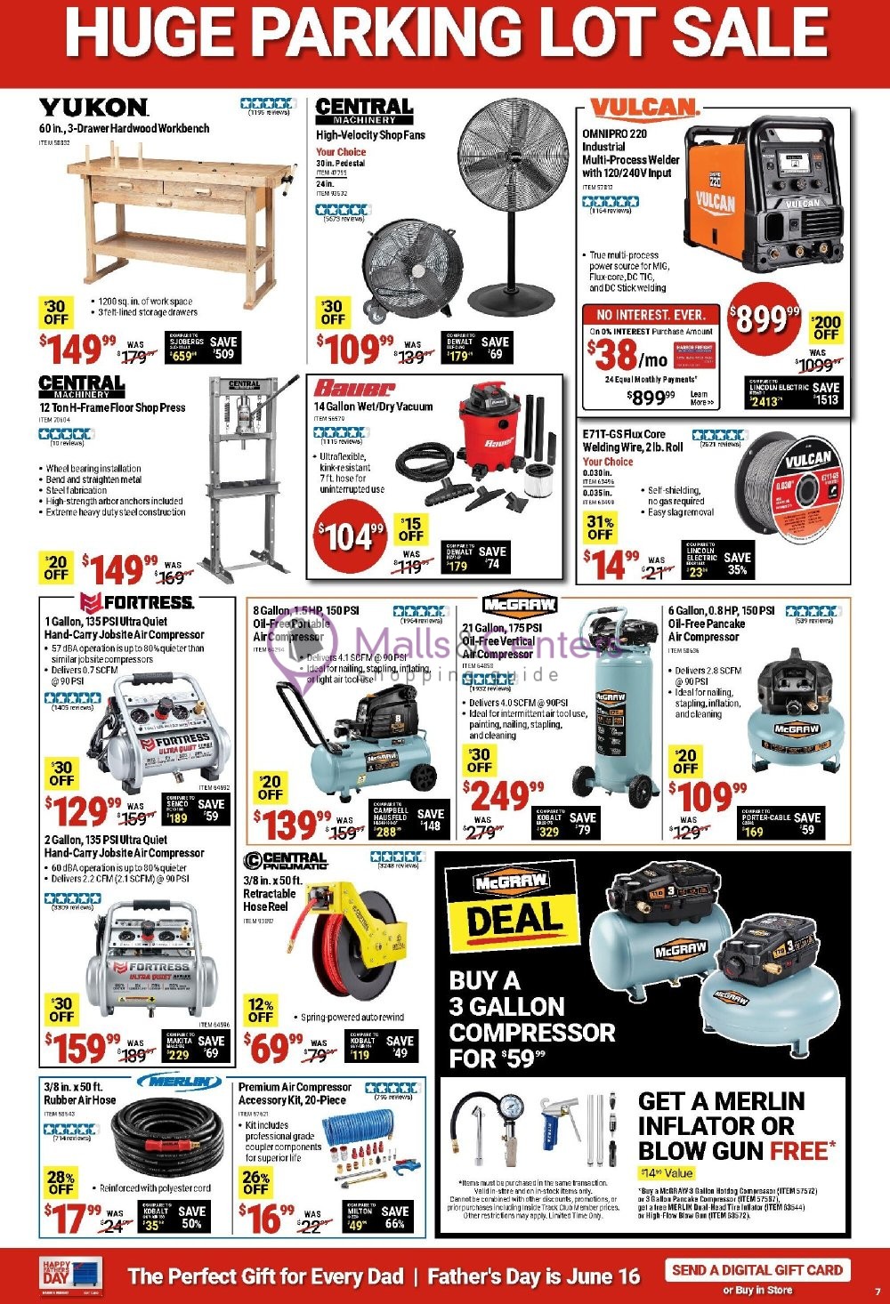 Weekly ad for Harbor Freight Tools  valid: 06/03/2024 - 06/09/2024, page 7