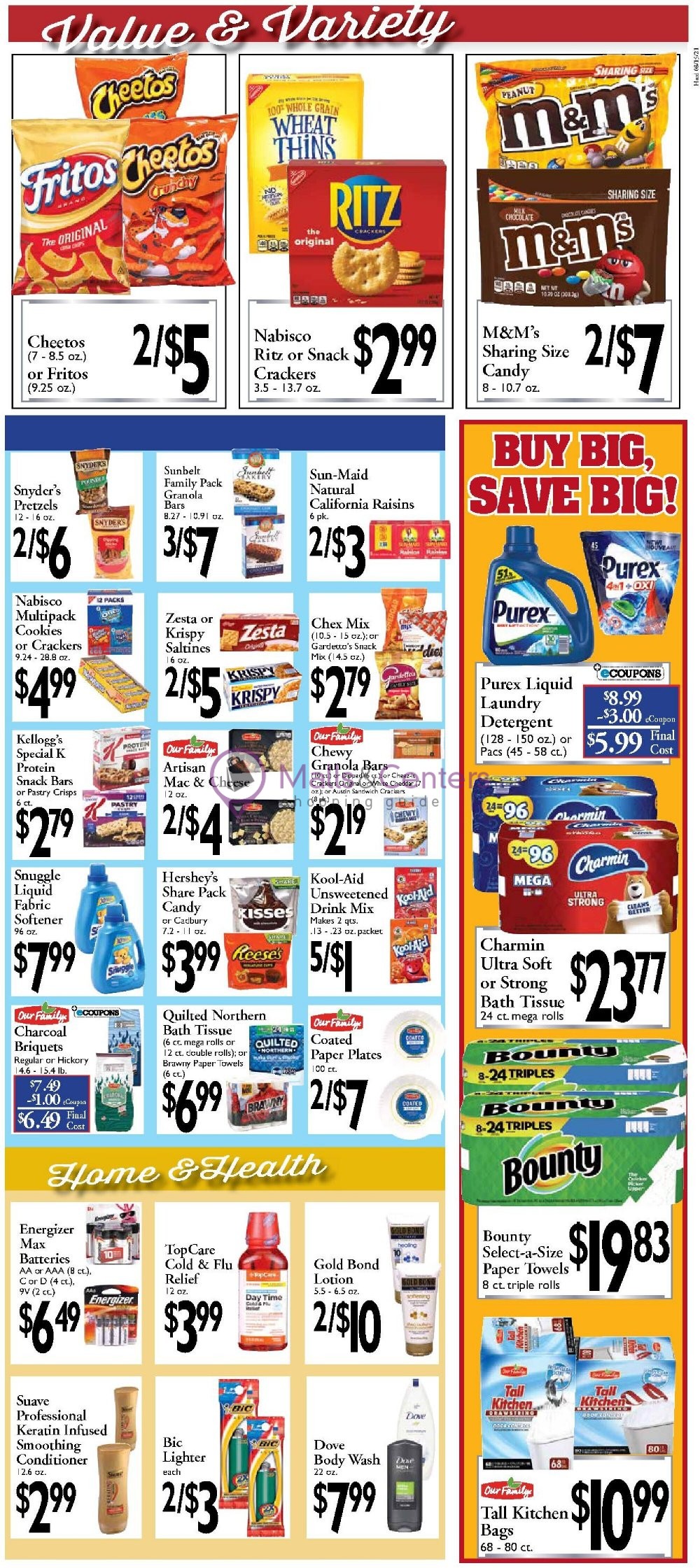 Harding's Weekly Ad sales & flyers specials MallsCenters
