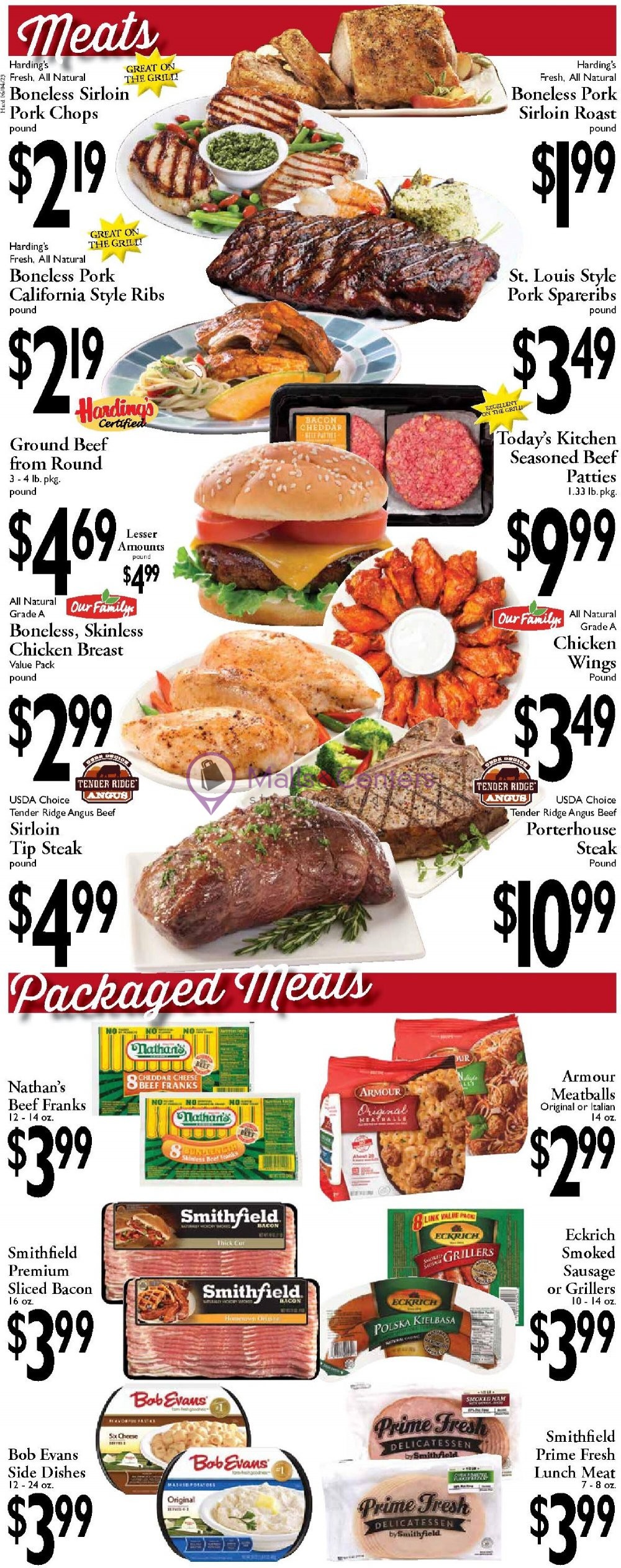 Harding's Weekly ad valid from 06/04/2023 to 06/17/2023 MallsCenters