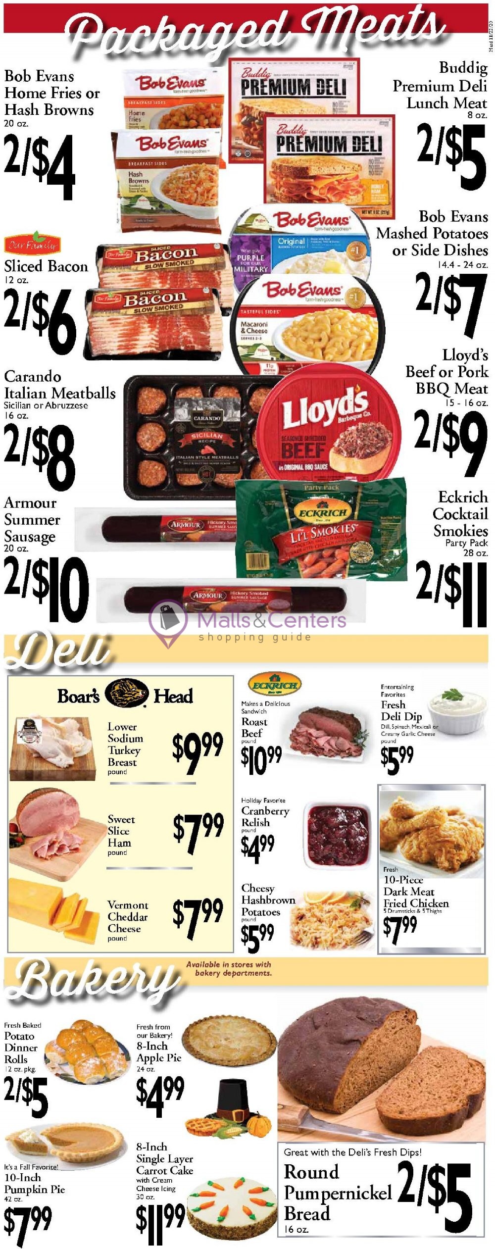 Harding's Weekly Ad sales & flyers specials MallsCenters