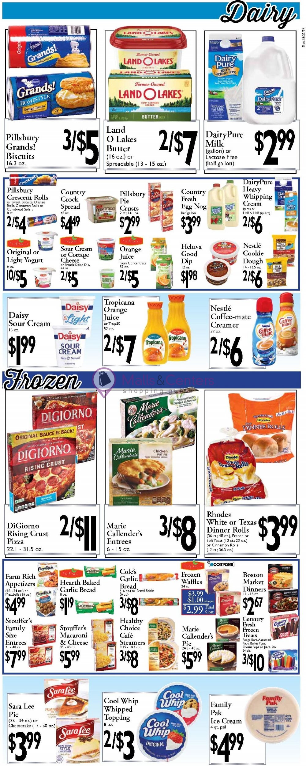 Harding's Weekly Ad sales & flyers specials MallsCenters