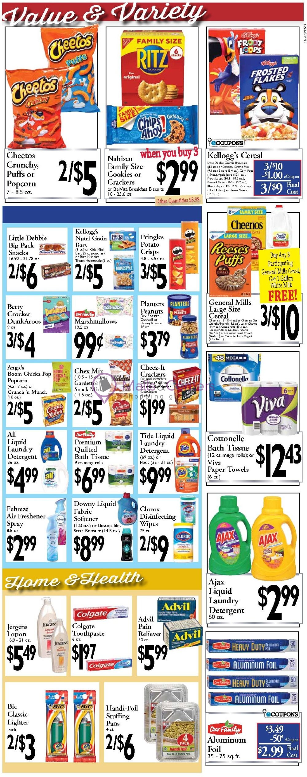 Harding's Weekly Ad sales & flyers specials MallsCenters