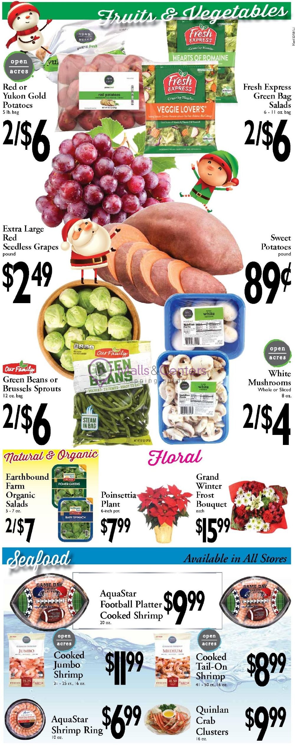 Harding's Weekly ad valid from 12/11/2022 to 12/24/2022 MallsCenters