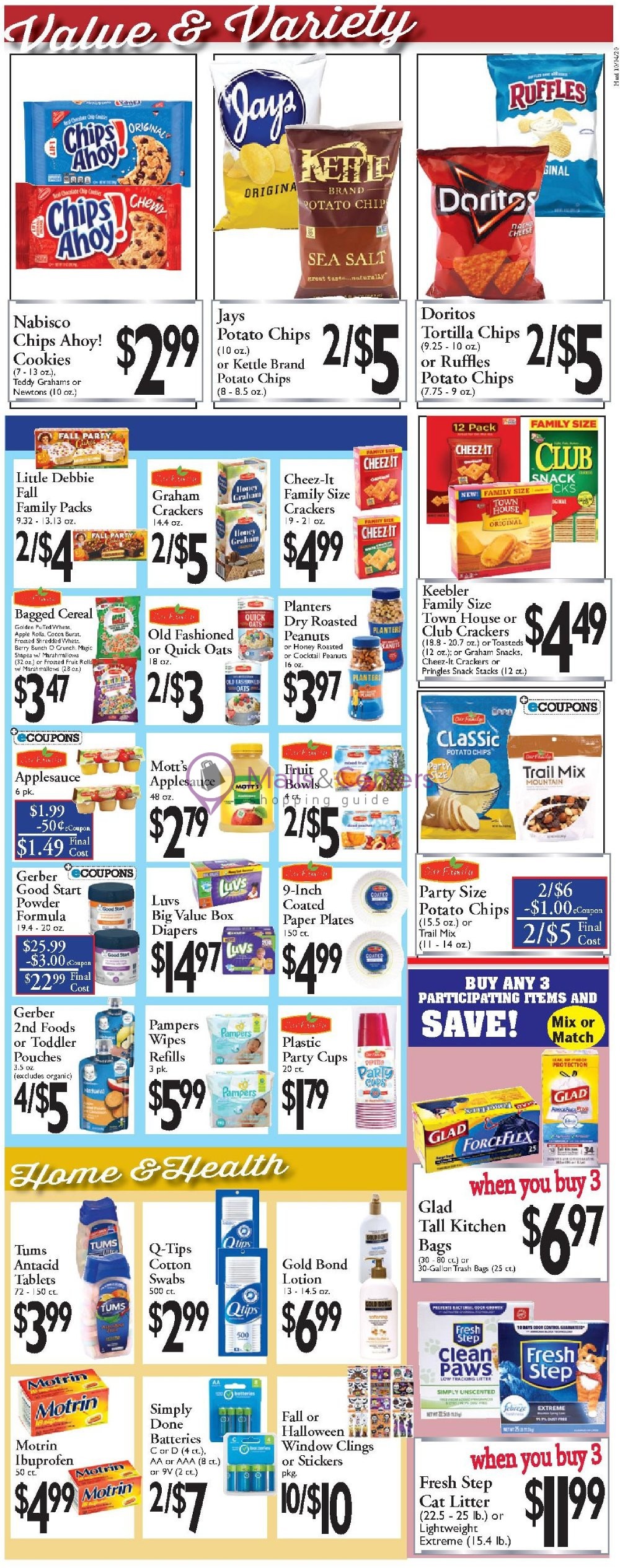 Harding's Weekly Ad sales & flyers specials MallsCenters