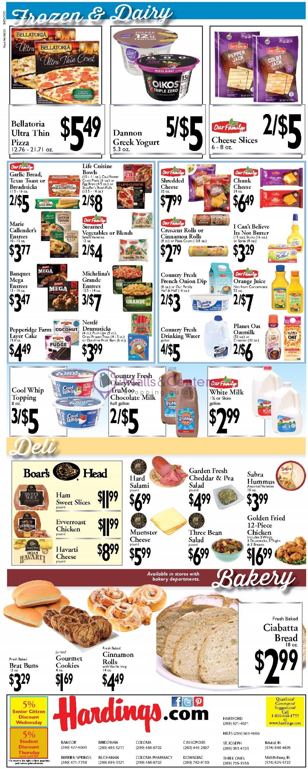 Harding's Weekly ad valid from 06/18/2023 to 06/24/2023 MallsCenters